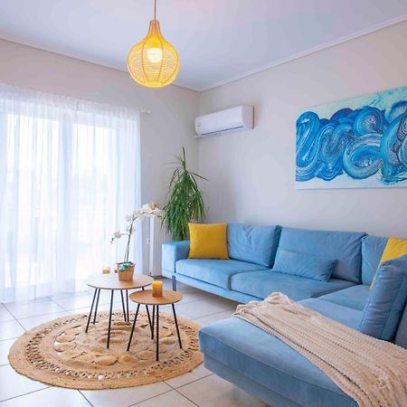 Kima: Relaxing Beach Home Next To Sparkling Waters Néa Mákri エクステリア 写真