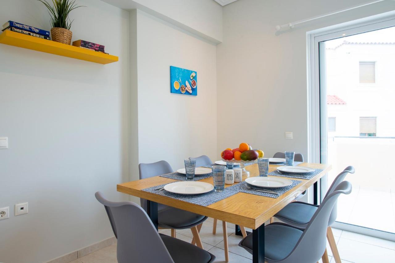 Kima: Relaxing Beach Home Next To Sparkling Waters Néa Mákri エクステリア 写真