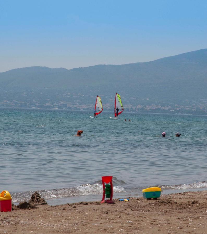 Kima: Relaxing Beach Home Next To Sparkling Waters Néa Mákri エクステリア 写真