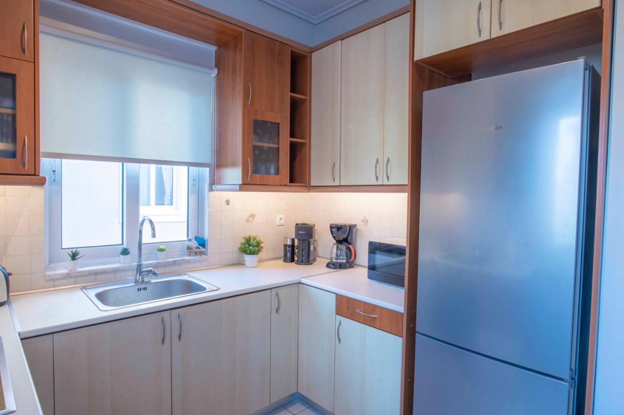 Kima: Relaxing Beach Home Next To Sparkling Waters Néa Mákri エクステリア 写真
