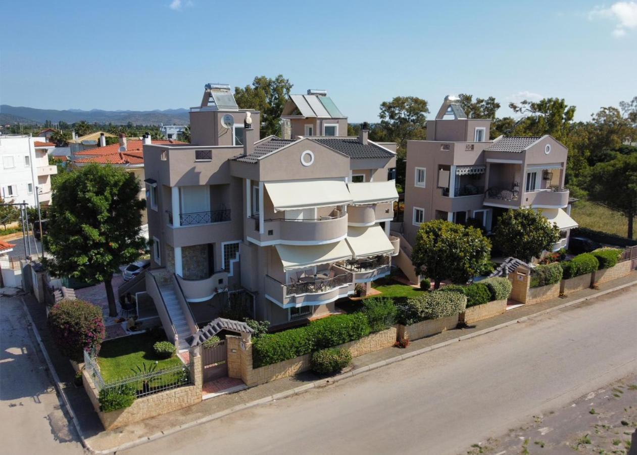 Kima: Relaxing Beach Home Next To Sparkling Waters Néa Mákri エクステリア 写真